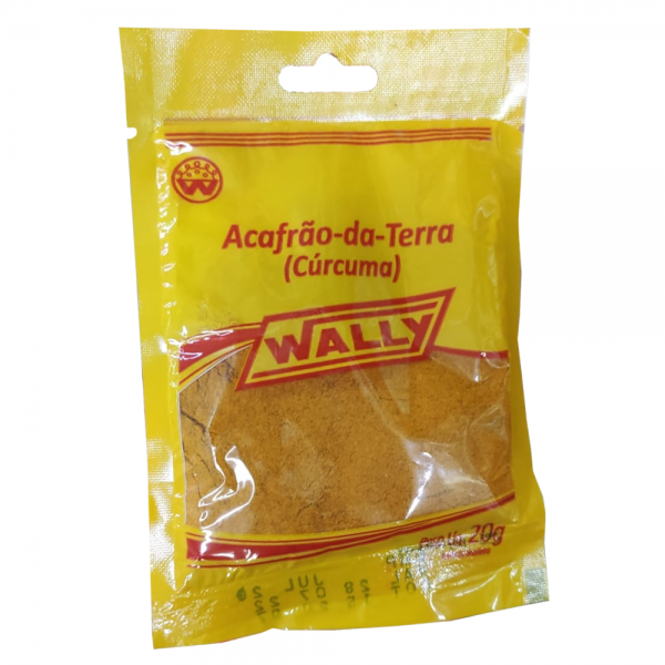 Açafrão Wally Açafrão-da-Terra Cúrcuma Wally 20g