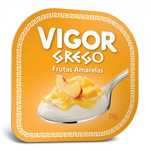 Vigor Grego Frutas Amarelas Iogurte Vigor Grego Frutas Amarelas 90g