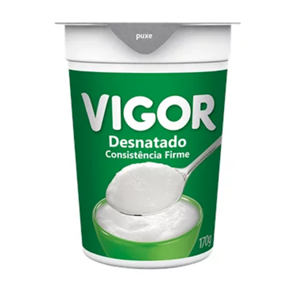 Vigor desnatado credo Iogurte Natural Vigor Desnatado Consistência Firme 150g