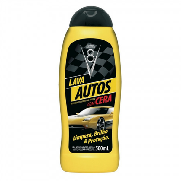 Lava Autos Com Cera Lava Autos Com Cera V8 500ml