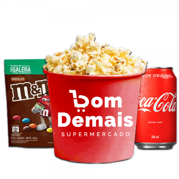 Kit Cinema Bom Demais Kit Cinema - Simples
