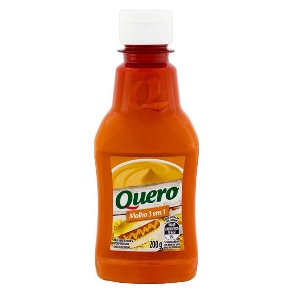 Molho Quero 3 em 1 Molho 3 em 1 Quero 200g - Imagem 1