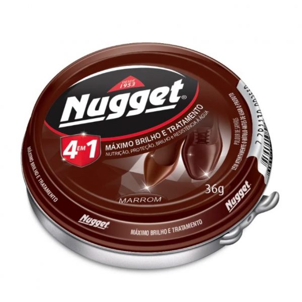 Polidor de Sapatos Nugget Marrom 36g
