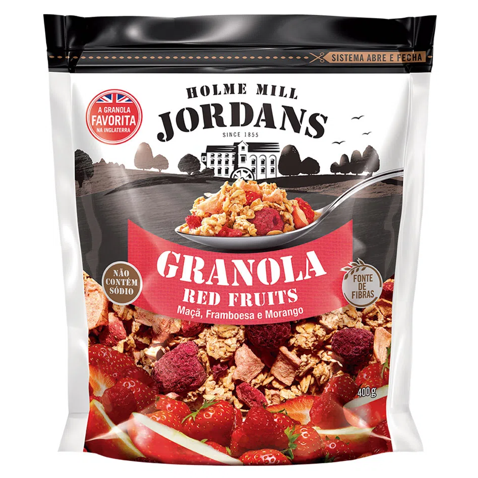 Granola Holme Red Fruits Granola Holme Mill Jordans Red Fruits 400g - Imagem 1