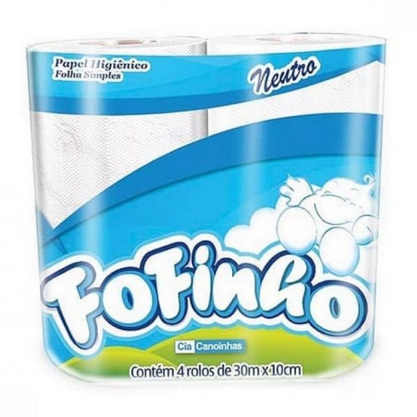 Papel Higienico Fofinho 4 Cesta Básica Especial