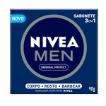 Sabonete Nivea Men Original Protect 90g