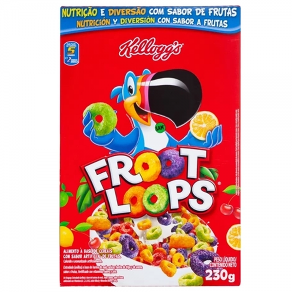 Cereais Kellogg's Froot Loops 230g