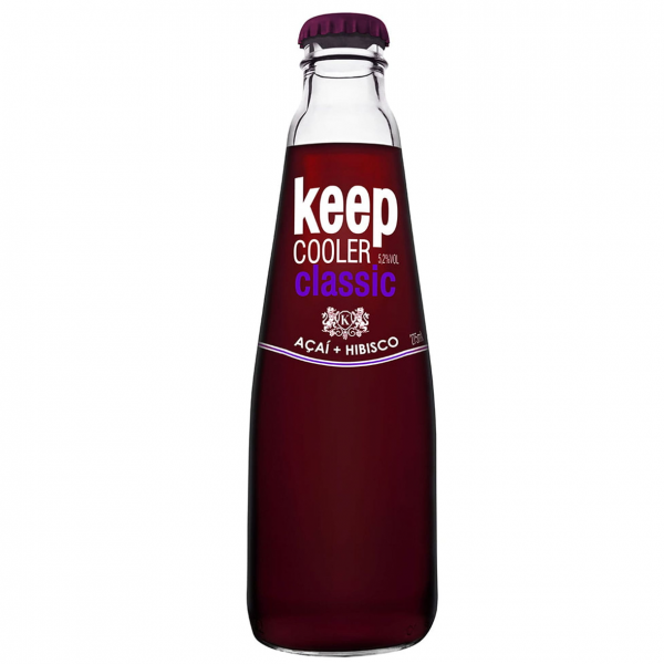 Keep Cooler Açai e Hibisco Cooler com Vinho Gaseificado Keep Cooler Classic Açaí e Hibisco 275ml