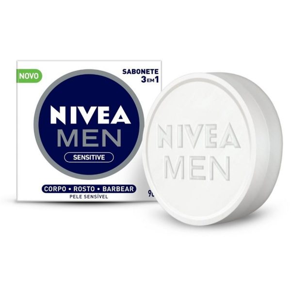 Sabonete Nivea Men Sabonete Nivea Men Sensitive 90g