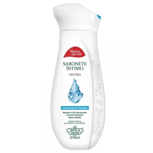 Sabonete neutro flores e vegetais Sabonete Íntimo Neutro Flores & Vegetais 250ml