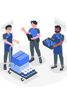 3. Organizamos em caixas