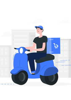 4. Enviamos para você