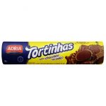 Biscoito com Recheio Sabor Chocolate Suíço Tortinhas Adria 140g