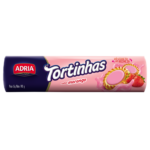 Biscoito com Recheio Sabor Morango Tortinhas Adria 140g