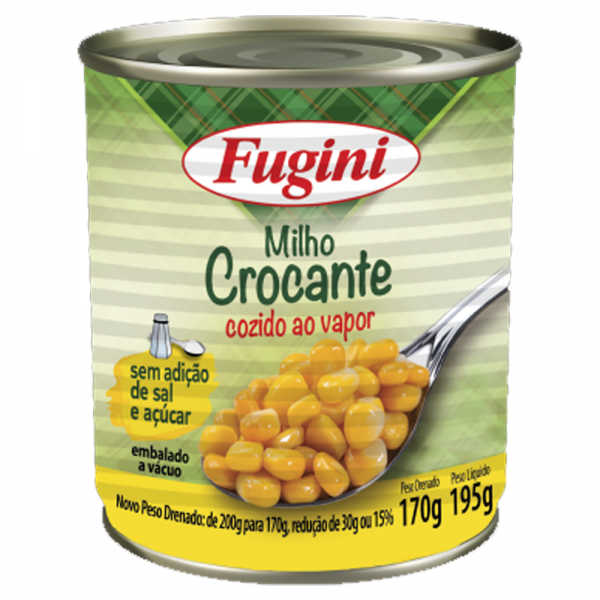 Milho Verde em Conserva Fugini 170g