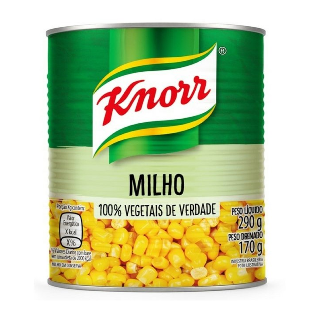 Milho Verde Knorr 170g Milho Verde Knorr 170g - Imagem 1