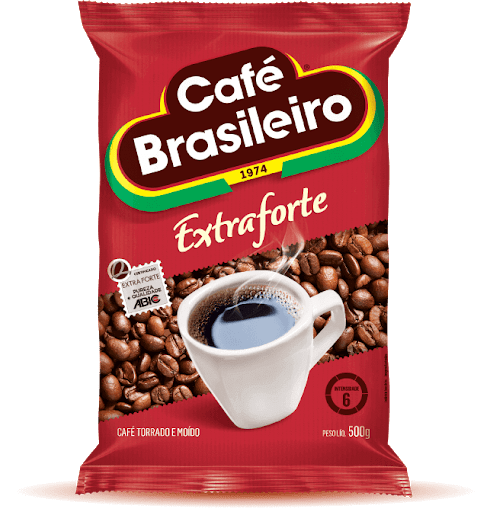 CAFE BRASILE EXTRA FORTE 500G Café Brasileiro Extra Forte Pouch 500g - Imagem 1