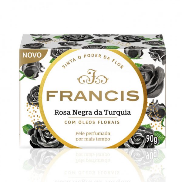 FRANCIS ROSA NEGRA DA TURQUIA 90G Sabonete Francis Rosa Negra Da Turquia 90g