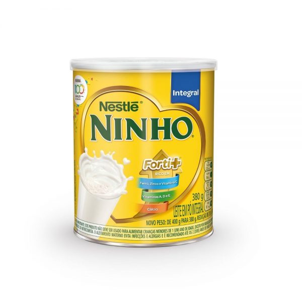 Leite Ninho em Pó Integral Nestlé 380g