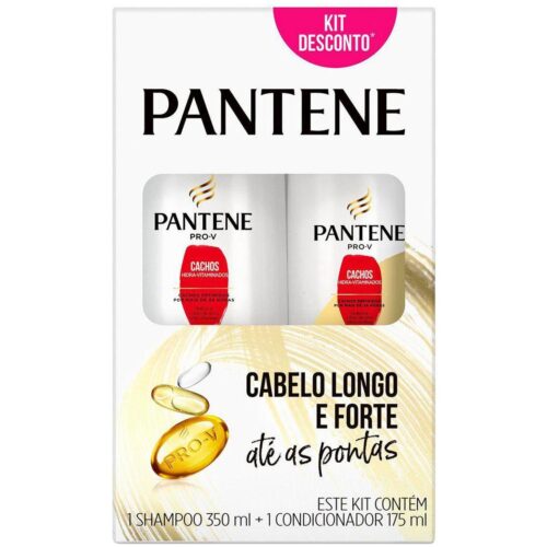 PANETNE CACHOS HIDRAVITAMINADOS Kit Pantene Cachos Hidra-Vitaminados Shampoo 375ml + Condicionador 175ml