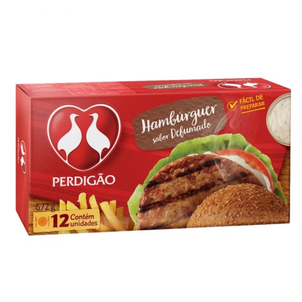 Hamburguer-Bovino-Tradicional-Perdigao-Caixa-672g Hambúrguer Tradicional Perdigão 672g