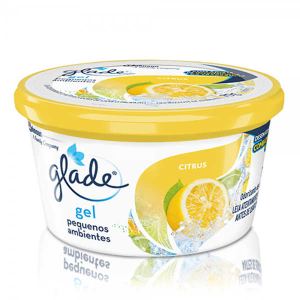 Odorizante de Pequenos Ambiente Gel Glade Citrus 70g