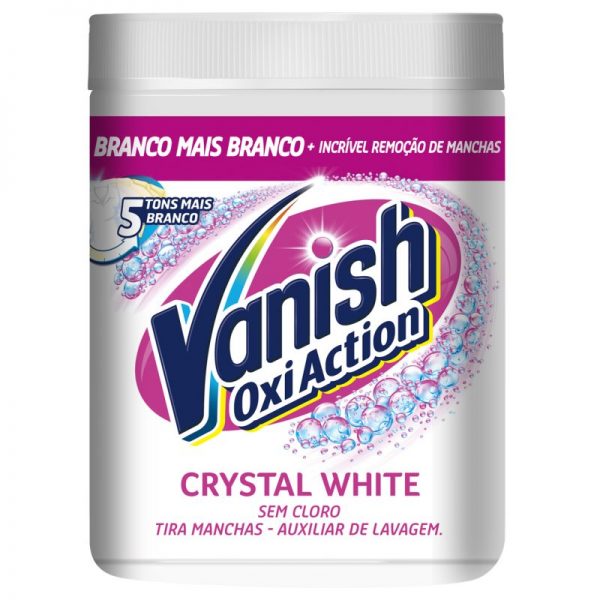 Vanish Oxi Action Crystal White 450g Tira Manchas em Pó Vanish Oxi Action Crystal White 450g