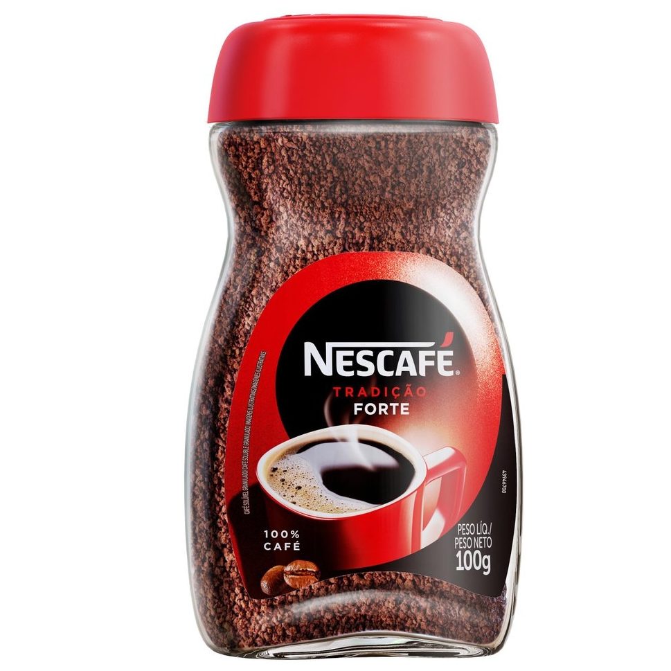 Café Solúvel Nescafé Tradição 100g Café Solúvel Nescafé Tradição 100g - Imagem 1