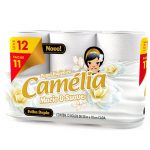 Papel Higiênico Camélia com 12 Rolos