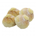 Lua de Mel Recheada Creme - Bandeja com 4 Unidades