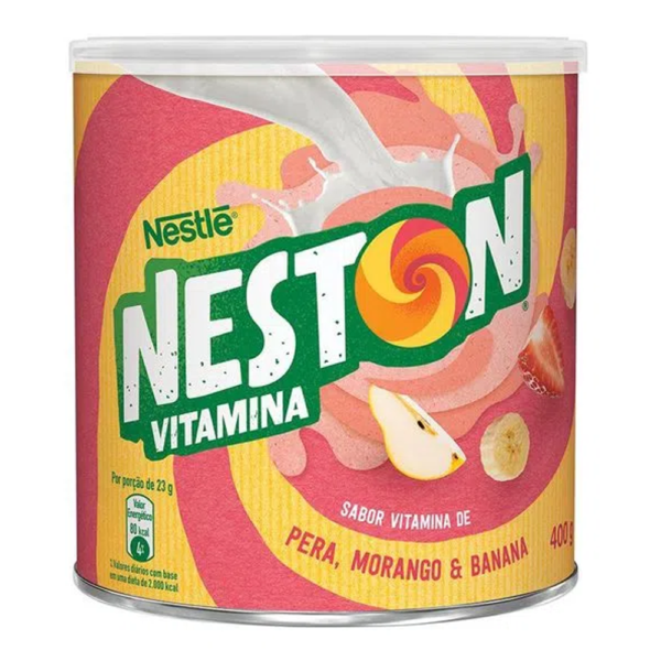 Neston Pera Morango e Banana Neston Vitamina Pera Morango e Banana 400g