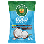 Coco Flocado úmido e Adoçado Coco&Cia 100g