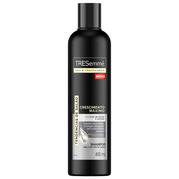 Shampoo Tresseme C Maximo Shampoo TRESemmé Crescimento Máximo 400ml