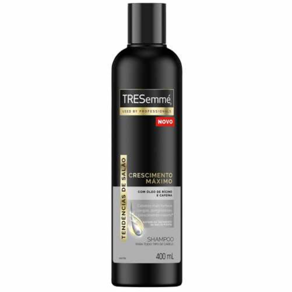 Shampoo Tresseme Cresc Shampoo TRESemmé Crescimento Máximo 400ml