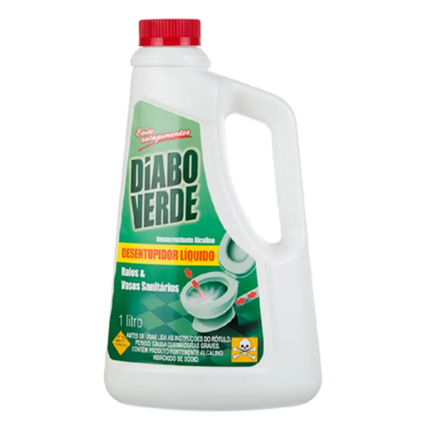 Desentupidor Líquido Diabo Verde 1l