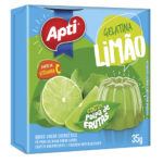 Gelatina Sabor Limão Apti 35g