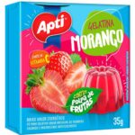 Gelatina Sabor Morango Apti 35g