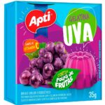 Gelatina Sabor Uva Apti 35g