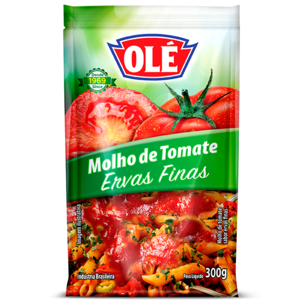 Molho de Tomate Ervas Finas Olé 300g