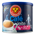 Café com Leite 3 Corações 330g
