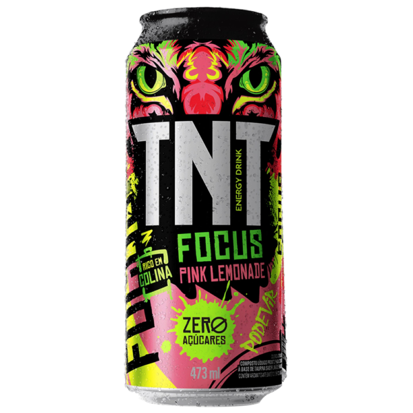 Energético TNT Focus Pink Lemonade 473ml