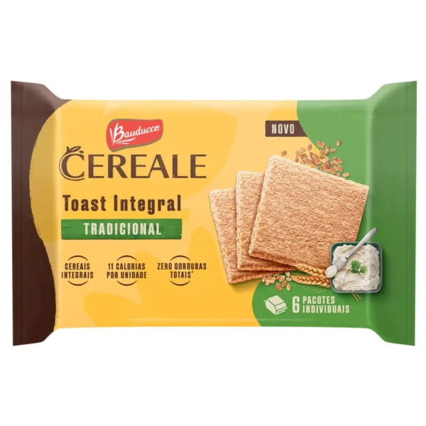 Torrada Tradicional Bauducco Cereale Toast Integral 128g