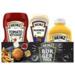 Kit Heinz Ketchup 397g + Maionese 215g + Mostarda 255g