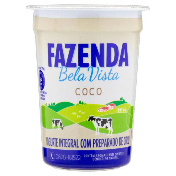 Iogurte Fazenda Iogurte Coco Fazenda Bela Vista 170g
