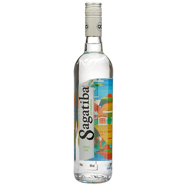 Cachaça Pura Sagatiba Cristalina 700ml