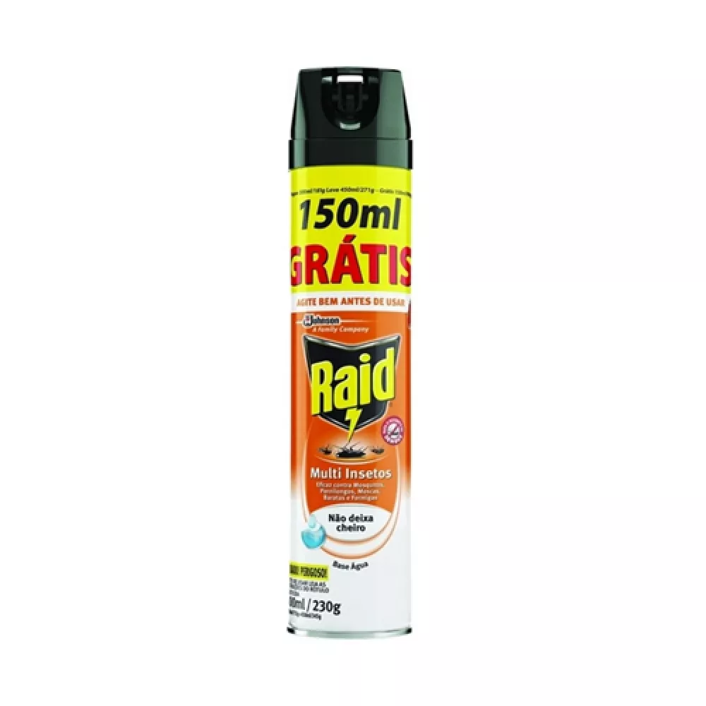 433557-1000x1000 Inseticida Raid Multi Insetos 420ml - Imagem 1