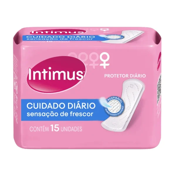 7896007540259_0 Protetor Intimus cuidado diario c/ 15un
