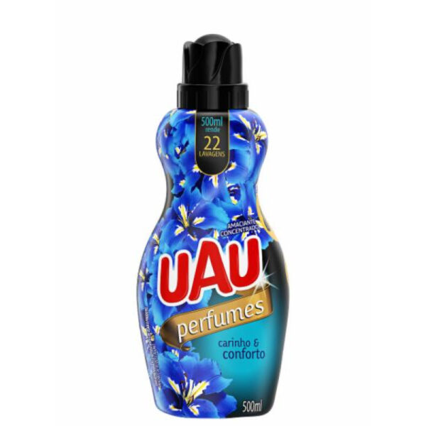 Amaciante Concentrado Uau Carinho E Conforto 500ml