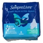 Abs. sempre livre adapt. suave c/ abas 8un