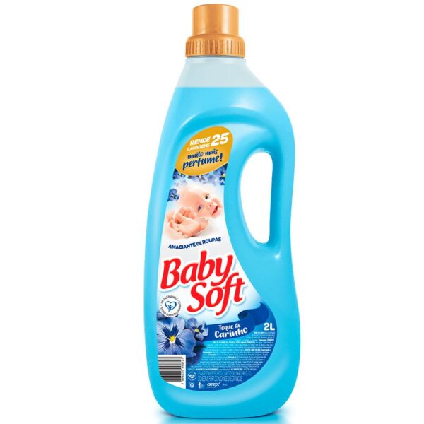 baby Amaciante De Roupas Baby Soft Toque De Carinho 2l